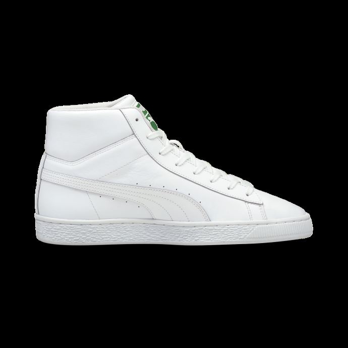 Baskets Puma Canada Basket Mid Xxi Pour Hommes Blanc-blanc
