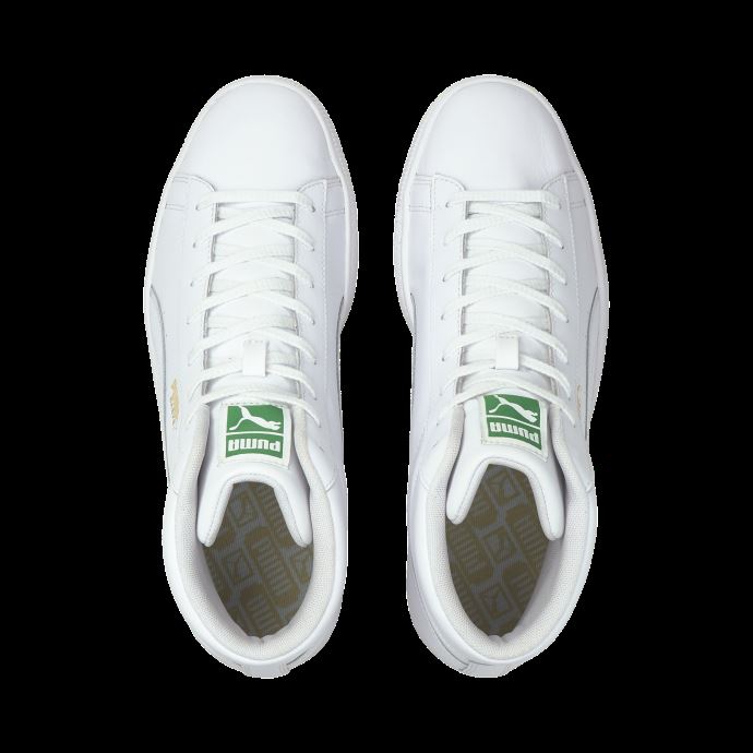 Baskets Puma Canada Basket Mid Xxi Pour Hommes Blanc-blanc
