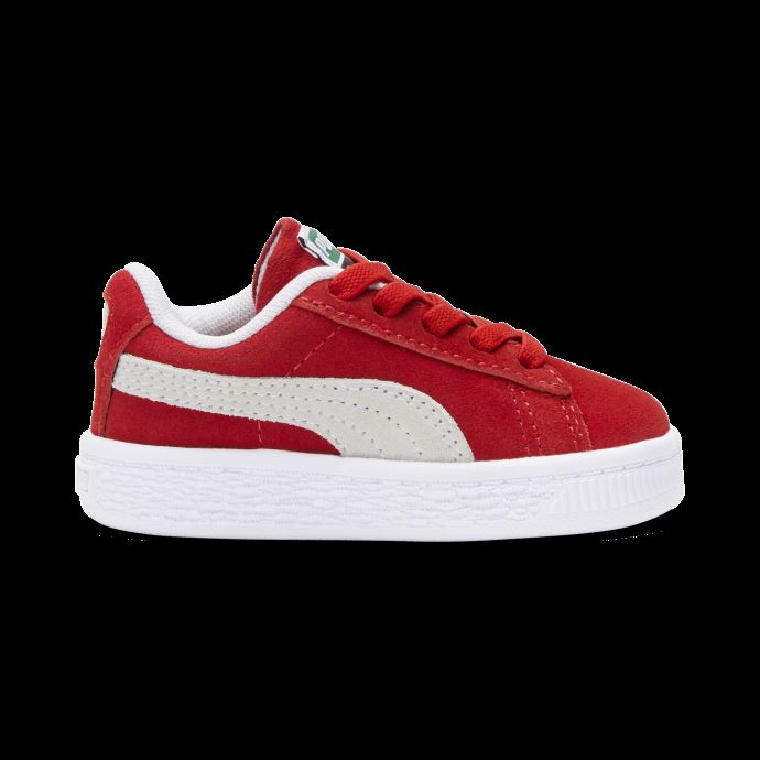 Baskets Bébé Puma Canada Daim Classic Xxi High Risk Rouge-blanc
