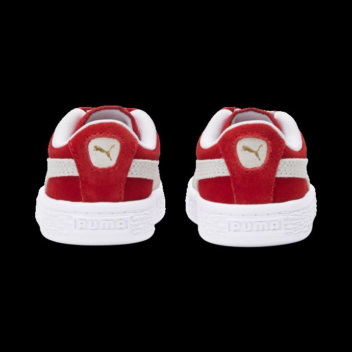 Chaussures Pour Tout-petits En Daim Rouge-blanc Classique Xxi à Haut Risque Puma Canada
