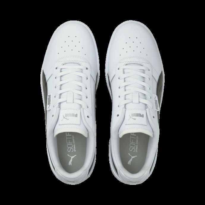 Baskets Puma Canada Clasico Blanc-blanc-gris Violet
