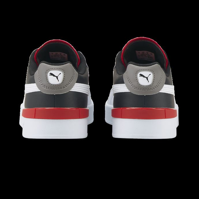 Baskets Clasico Puma Canada Noir-blanc-acier Gris-rouge
