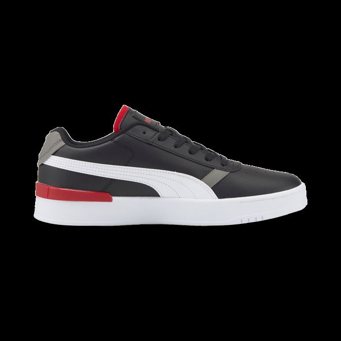 Baskets Clasico Puma Canada Noir-blanc-acier Gris-rouge
