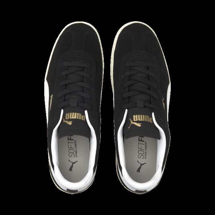 Baskets Club Noir-blanc-or-ivoire Lueur Puma Canada

