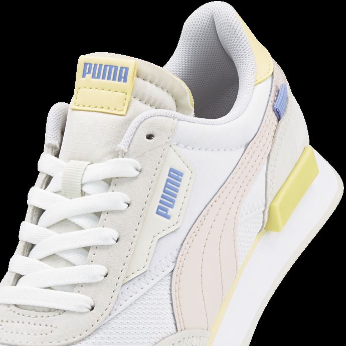 Baskets Future Rider Soft Pour Femmes Blanc-gris Vaporeux Puma Canada
