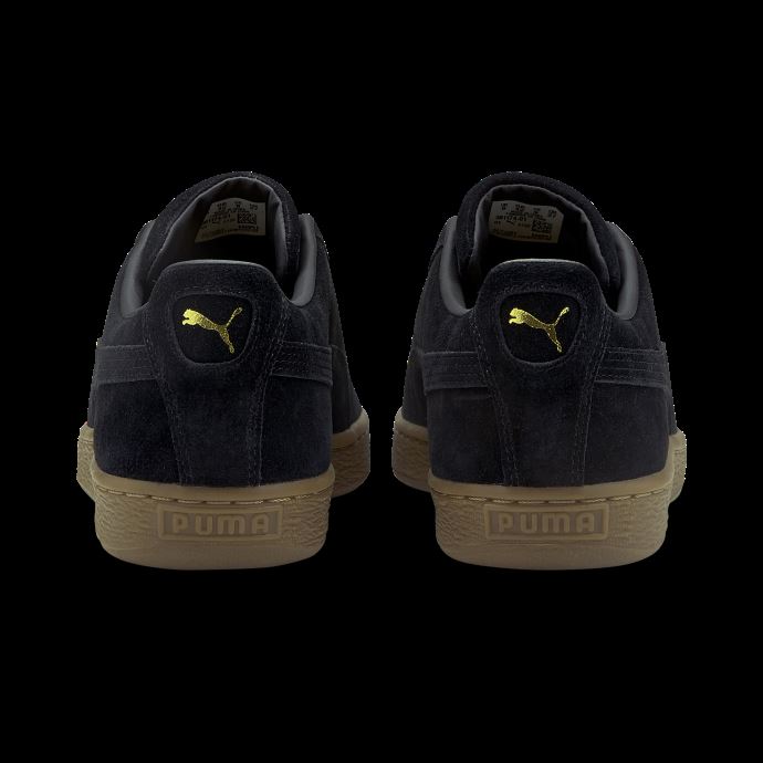 Baskets Puma Canada Gomme En Daim Noir

