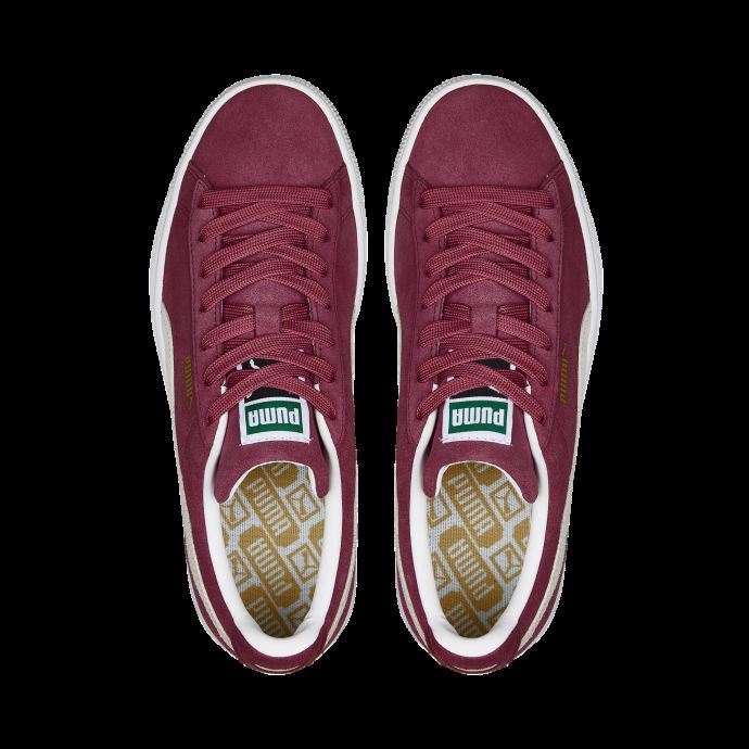 Puma Canada Baskets Classic Xxi En Daim Poussiéreux Orchidée Blanc Immaculé Pour Femme
