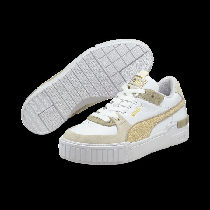Baskets Puma Canada Cali Sport Varsity Blanc-peyotl-ivoire Lueur Pour Femme