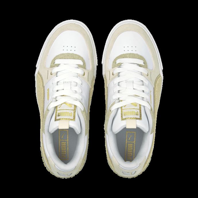 Baskets Puma Canada Cali Sport Varsity Blanc-peyotl-ivoire Lueur Pour Femme
