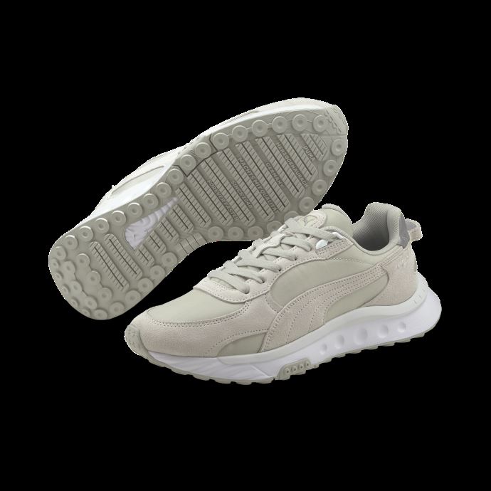 Baskets Puma Canada Nimbus Cloud-gris Violet Wild Rider Pick-up