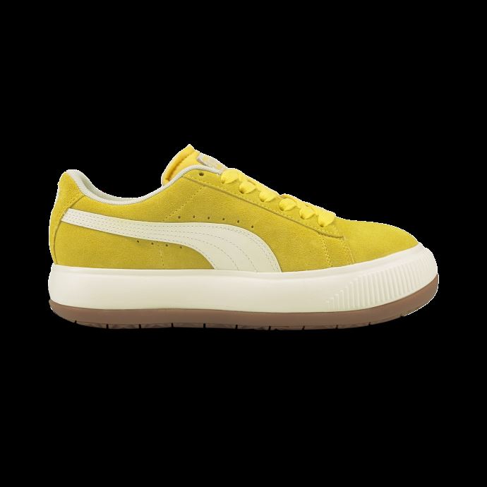 Puma Canada Super Baskets En Daim Citron-marshmallow-gum 3 Mayu Up Pour Femme
