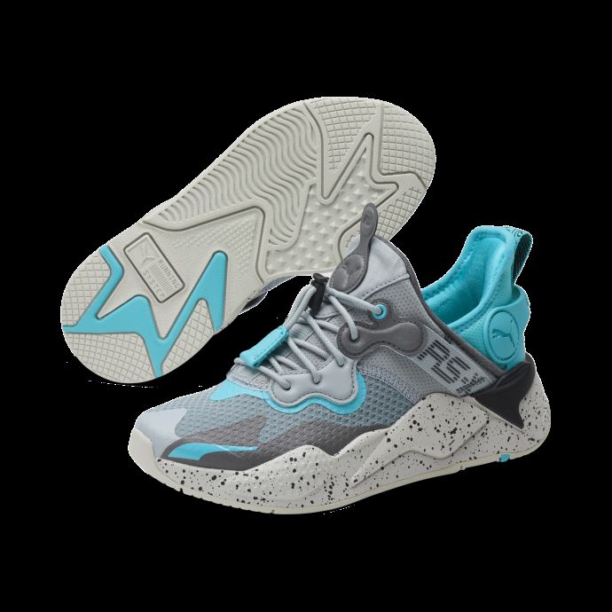 Quarry-scuba Baskets Puma Canada Rs-x T3ch Tr3k Bleu-gris Grand Enfant