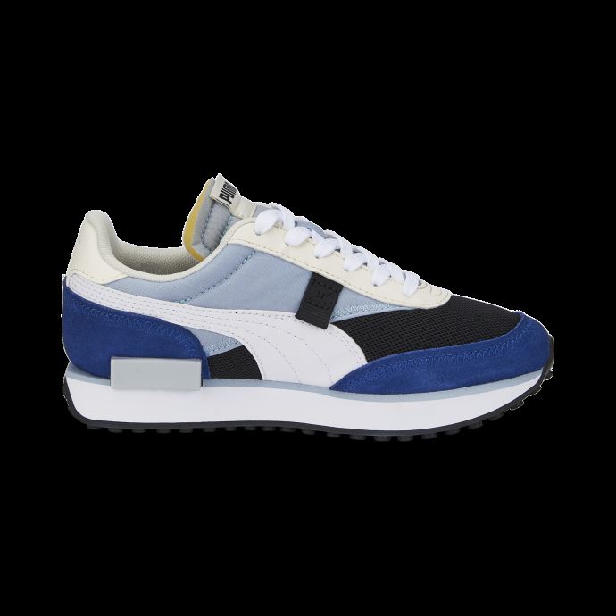 Puma Canada Blue Wash-black-white Future Rider Splash Jeunes Formateurs
