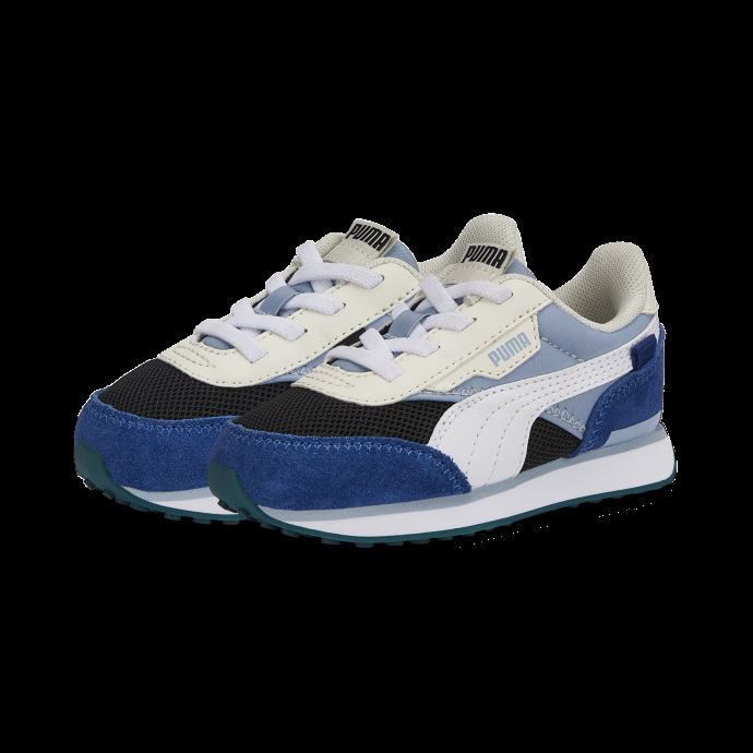 Baskets Puma Canada Future Rider Splash Ac Bleu Délavé-noir-blanc