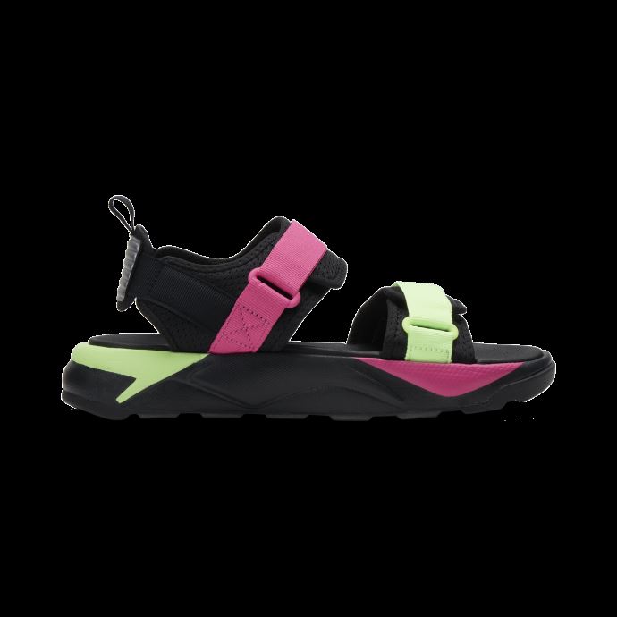 Puma Canada Rs-sandal Gid Sandales Pour Femmes Black-shocking Pink-fizzy Lime
