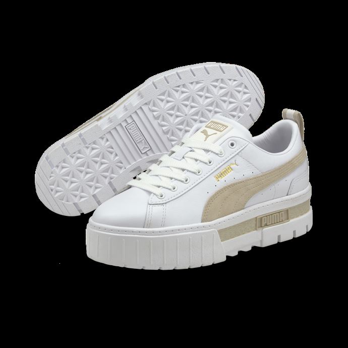 Baskets Mayze Pour Femmes Blanc-peyote Puma Canada