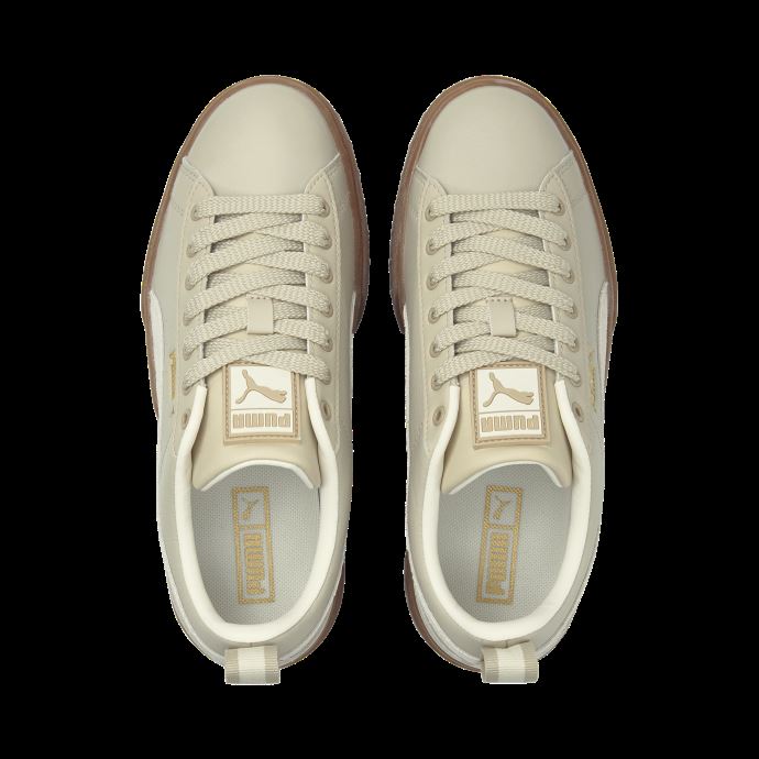 Baskets Puma Canada Putty-pristine-team Or Mayze Lth Pour Femme
