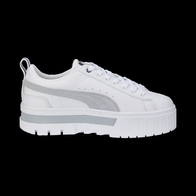 Baskets Puma Canada Mayze Blanc-gris Platine Pour Femmes

