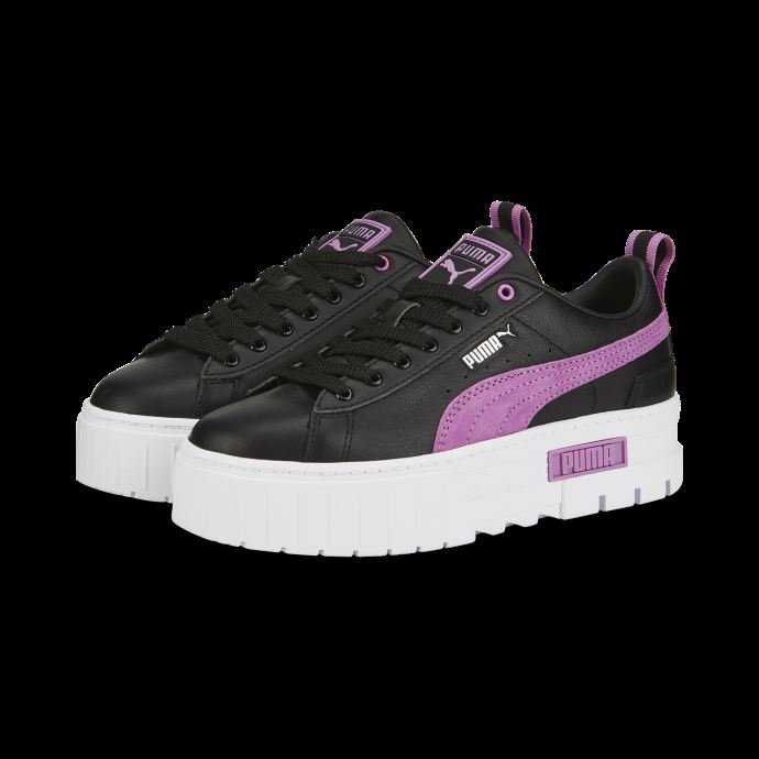 Baskets Mayze Pour Femmes Noir-mauve Pop Puma Canada
