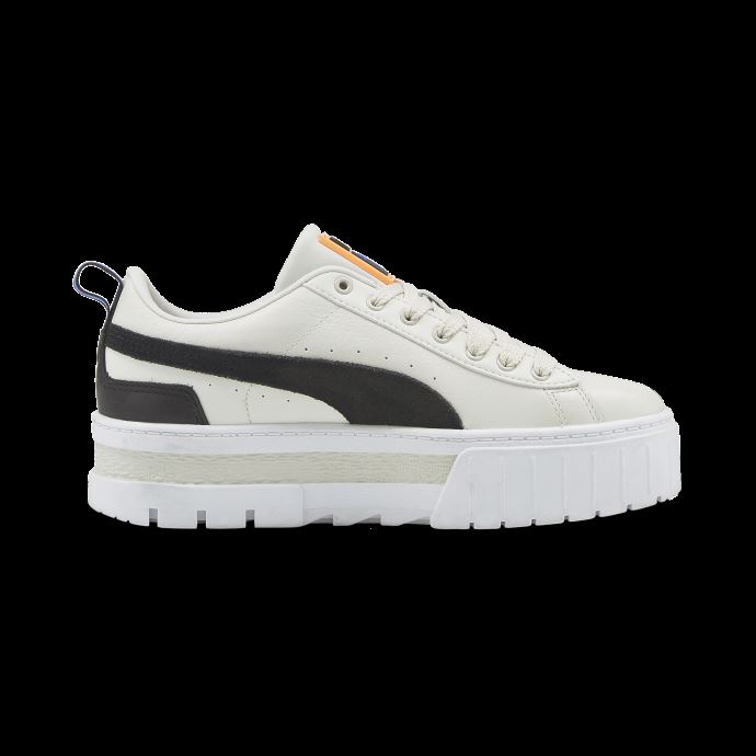 Baskets Puma Canada Mayze Gris-noir-néon Citron Pour Femme
