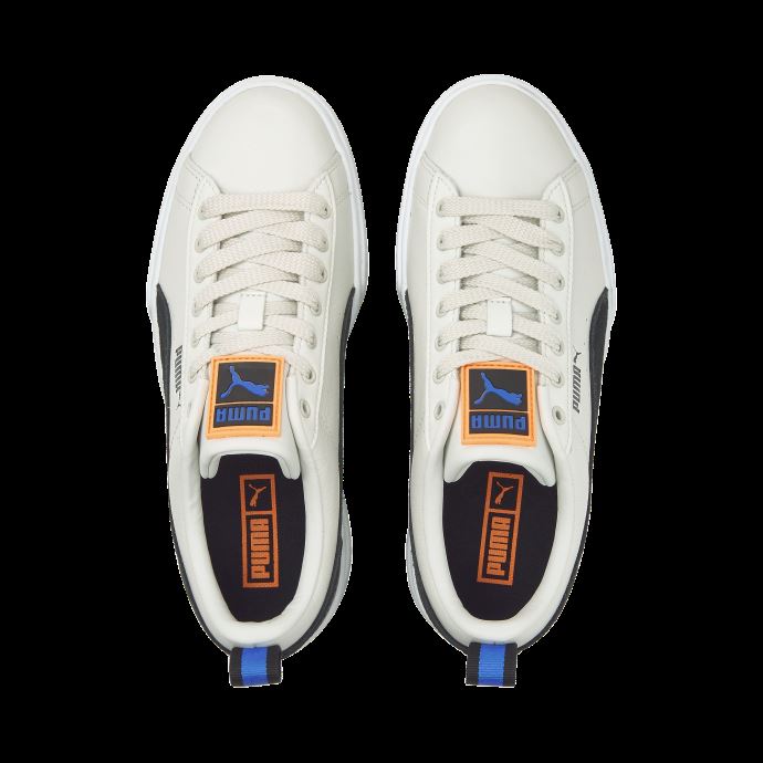 Baskets Puma Canada Mayze Gris-noir-néon Citron Pour Femme
