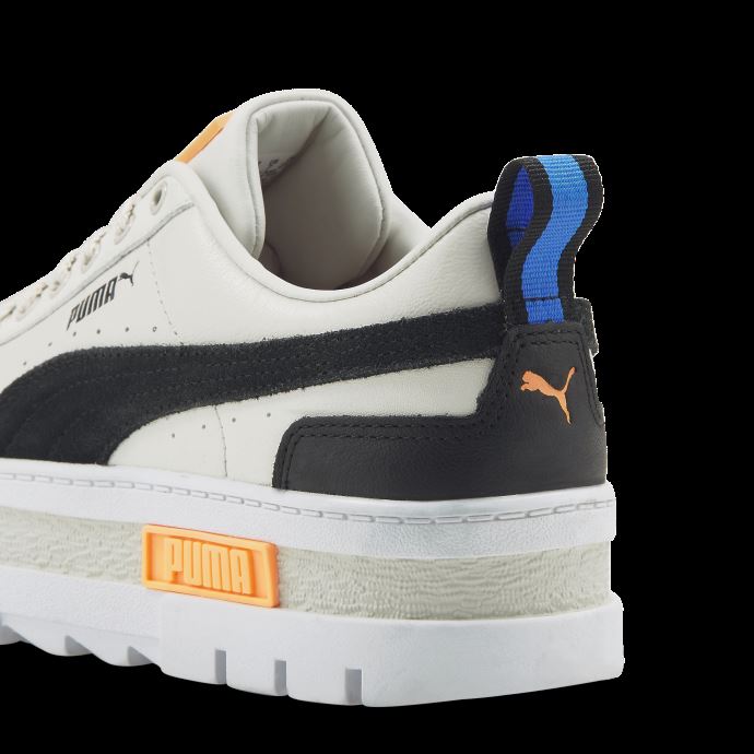 Baskets Puma Canada Mayze Gris-noir-néon Citron Pour Femme
