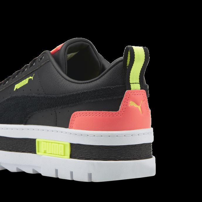 Baskets Mayze Pour Femmes Black-black-lime Squeeze Puma Canada
