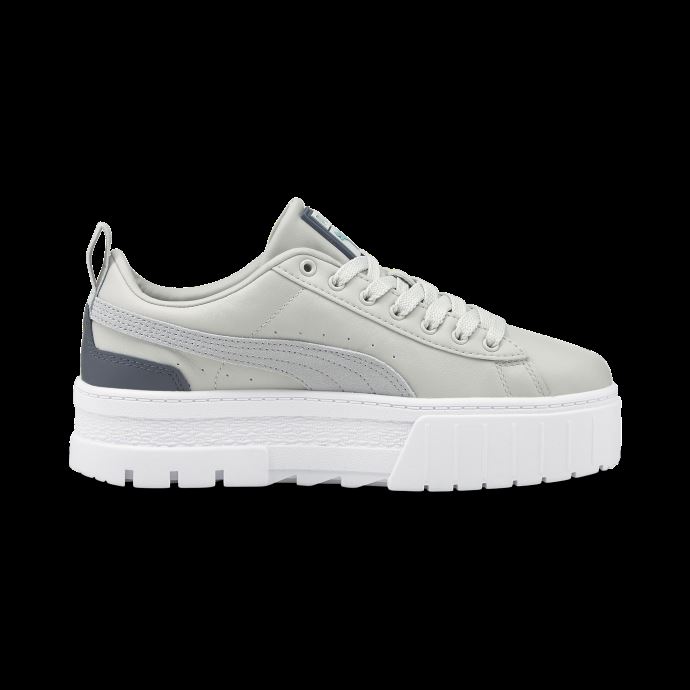 Baskets Puma Canada Mayze Gris-platine Gris-team Gold Pour Femme
