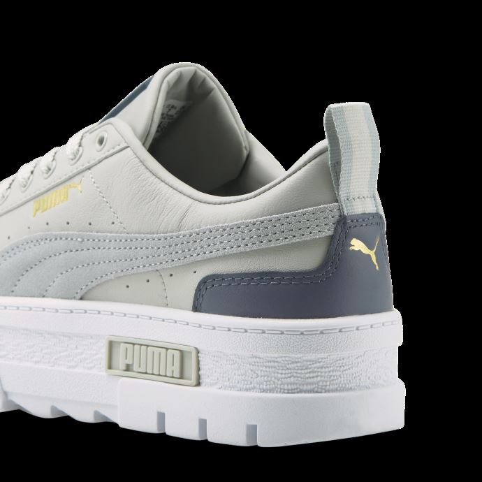 Baskets Puma Canada Mayze Gris-platine Gris-team Gold Pour Femme
