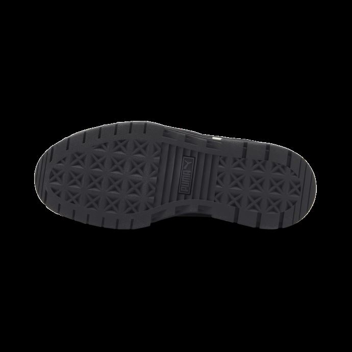 Baskets Mayze Femme Whisper White-Black-Team Gold Puma Canada
