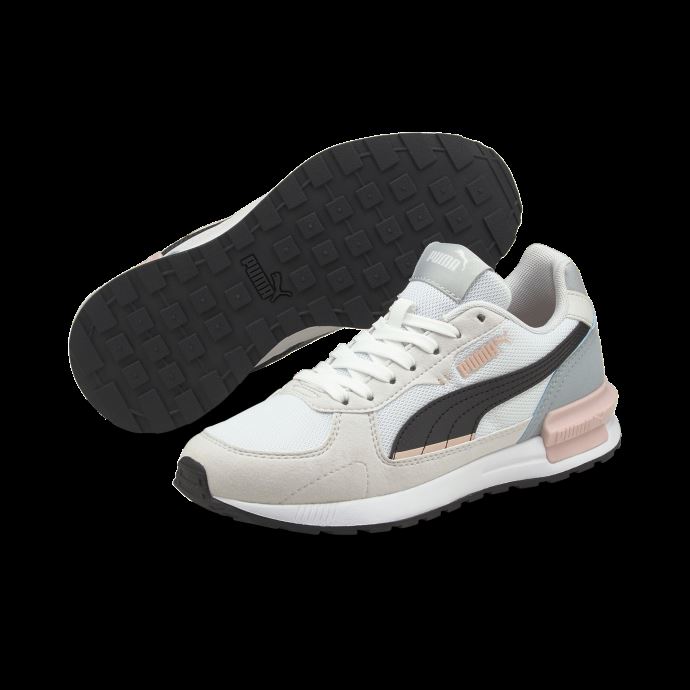 Puma Canada Baskets Jeunesse Graviton Blanc-noir-nimbus Nuage-bleu