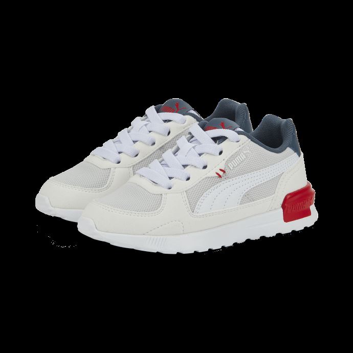 Baskets Enfant Graviton Ac Puma Canada Nimbus Cloud-white- Sky-red
