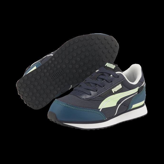 Baskets Future Rider Twofold Pour Petits Enfants Parisian Night-noir-bleu Corail Puma Canada