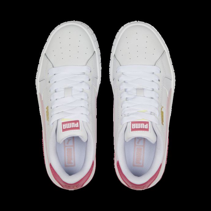 Baskets Jeunesse Cali Star Puma Canada Blanc-fleur D'amandier-rose Coucher De Soleil
