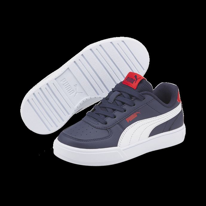 Peacoat-white-high Risk Red Caven Baskets Pour Enfants Puma Canada