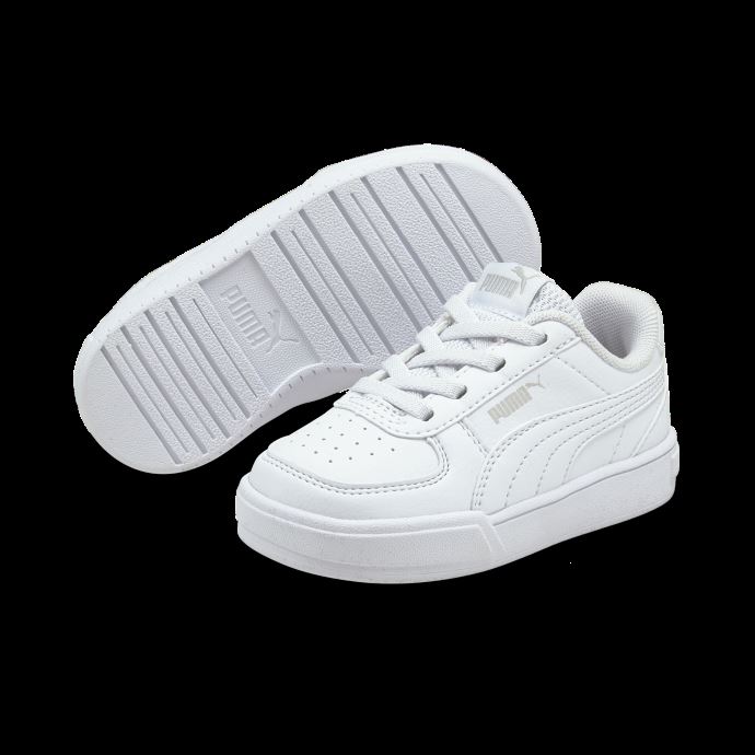 Baskets Puma Canada Blanc-blanc-gris Violet Caven Ac Pour Bébé