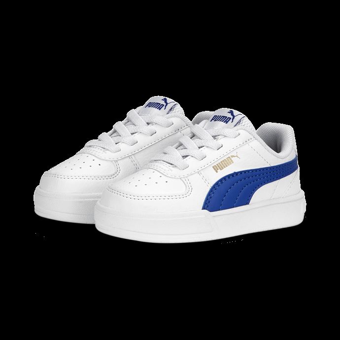 Puma Canada Caven Ac Blanc-royal Sapphire-gold Baskets Pour Bébés