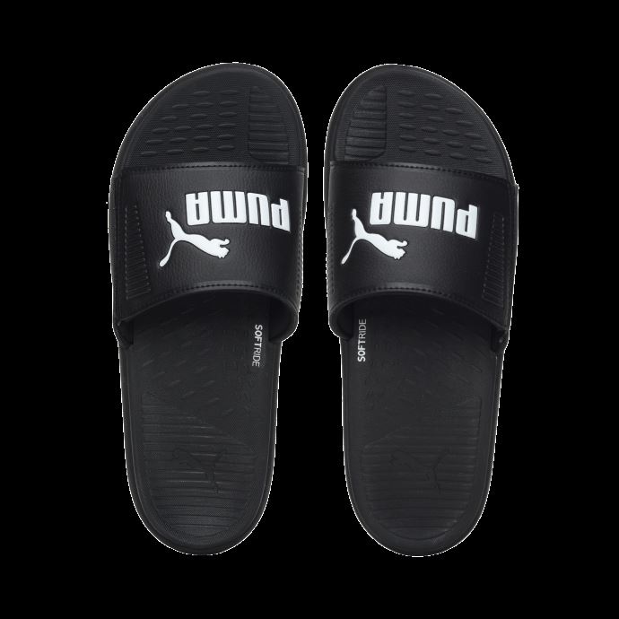 Claquettes Softride Noir-blanc-noir Pour Hommes Puma Canada
