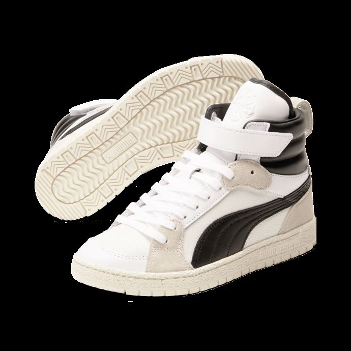 Baskets Puma Canada High Court Regal Ralph Sampson Mid Pour Femme Blanc-noir