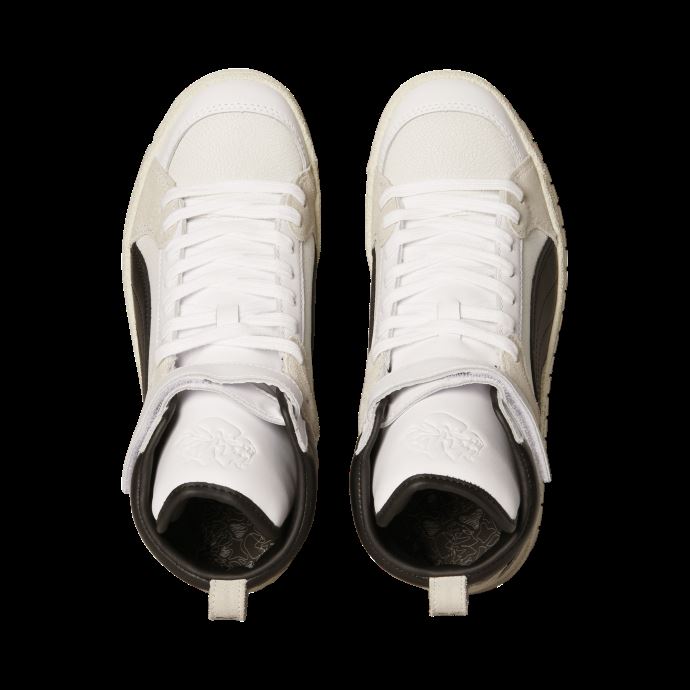 Baskets Puma Canada High Court Regal Ralph Sampson Mid Pour Femme Blanc-noir
