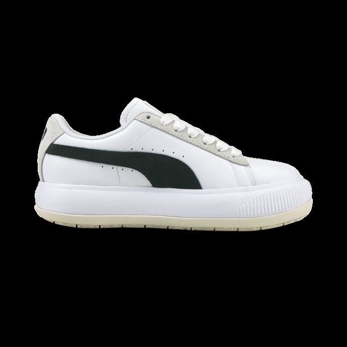 Baskets Mayu Mix Suède Blanc-marshmallow-noir Puma Canada
