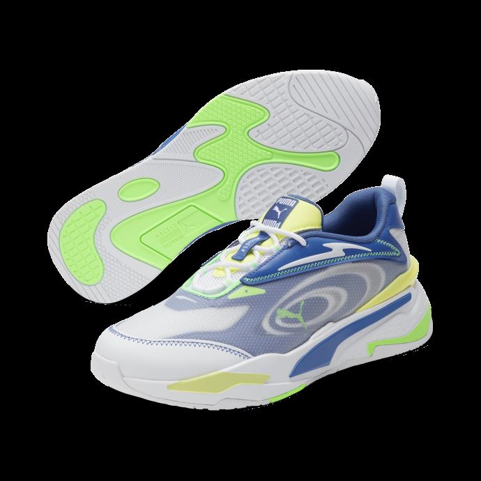 Baskets Rs-fast Paradise Pour Hommes White-star-elektro Vert-jaune Puma Canada