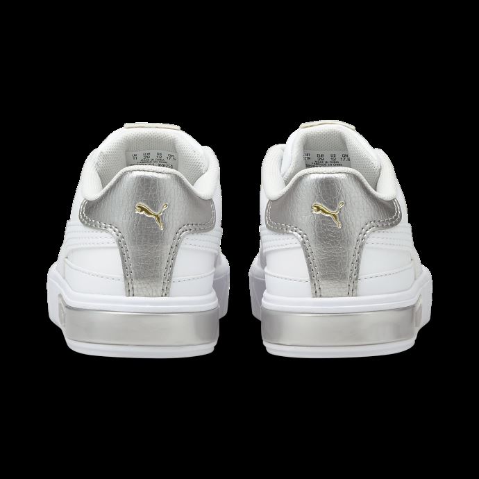 Baskets Petit Enfant Puma Canada Cali Star Metallic Blanc-blanc
