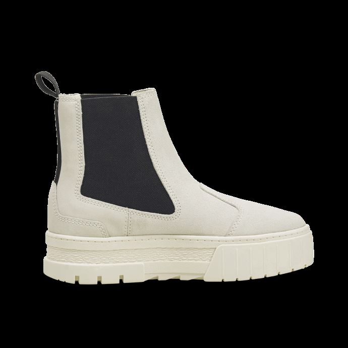 Puma Canada Mayze Chelsea Bottes En Daim Pour Femmes Marshmallow
