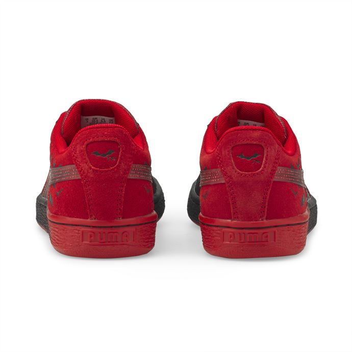 Puma Canada X Batman Daim Baskets Classiques Pour Jeunes Noir
