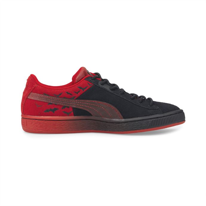 Puma Canada X Batman Daim Baskets Classiques Pour Jeunes Noir

