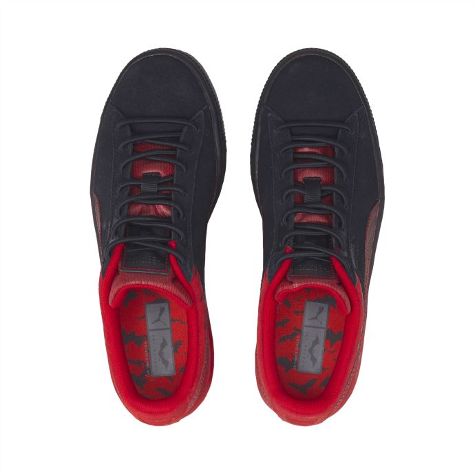 Puma Canada X Batman Daim Baskets Classiques Pour Jeunes Noir
