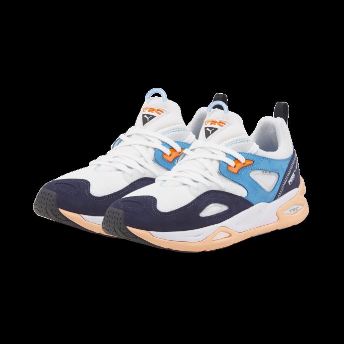 Baskets Trc Blaze The Triangle Blanc-peacoat-vibrant Orange Puma Canada