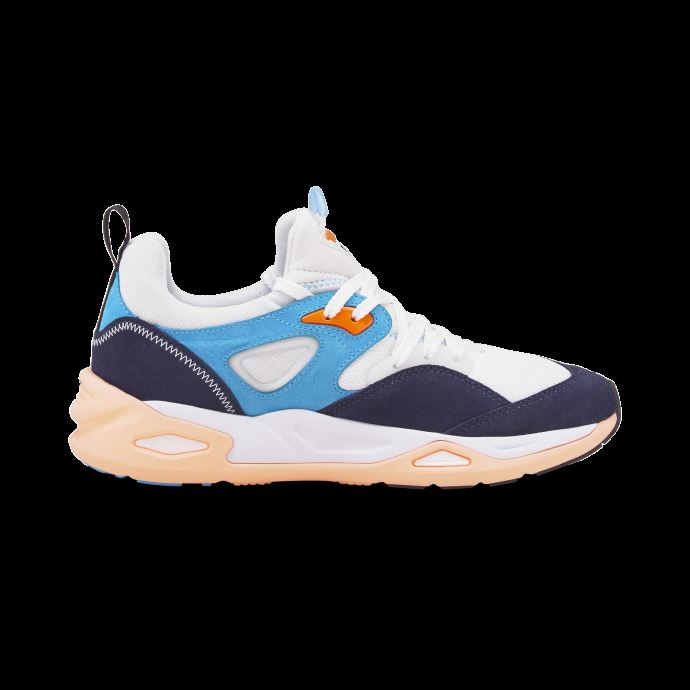 Baskets Trc Blaze The Triangle Blanc-peacoat-vibrant Orange Puma Canada
