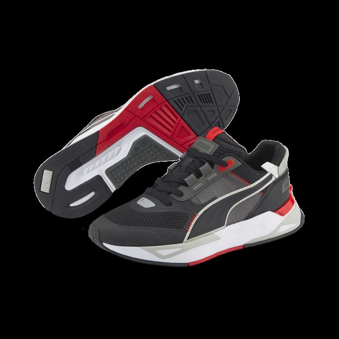 Baskets Mirage Sport Tech Puma Canada Noir-carrière-haut Risque Rouge